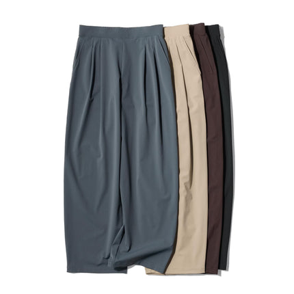 Uniqlo Women's Extra Stretch Active Wide Pants 39 Dark Brown