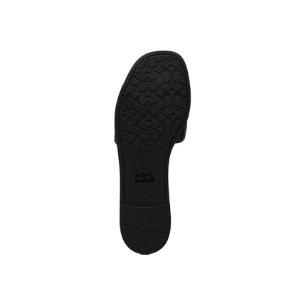 Coach Women's Holly Sandal With Quilting Black