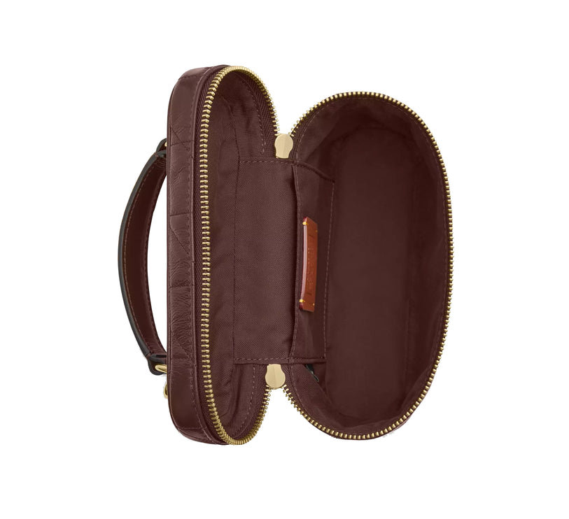 Coach Women's Rainer Crossbody Bag 18 With Quilting Gold/Maple