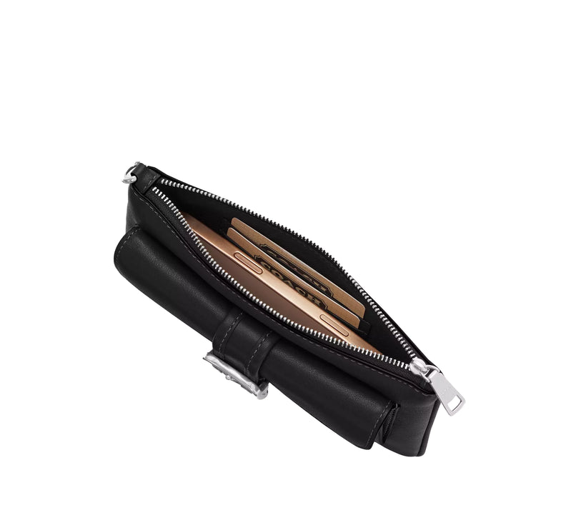 Coach Women's Ashton Wristlet Silver/Black