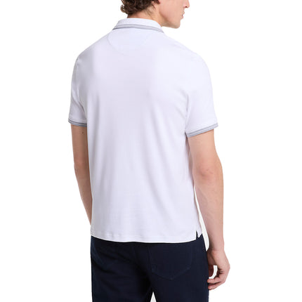 Michael Kors Men's Greenwich Cotton Polo Shirt White