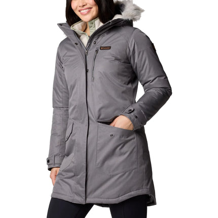 Columbia Women's Suttle Mountain Long Insulated Jacket City Grey