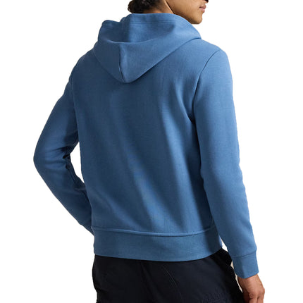 Polo Ralph Lauren Men's Double-Knit Full-Zip Hoodie Delta Blue