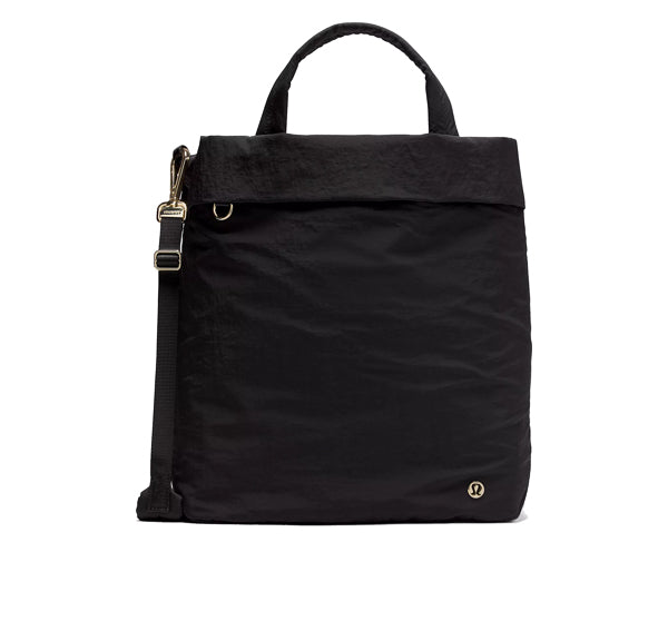 lululemon Unisex On My Level Tote Bag 20L Black/Gold