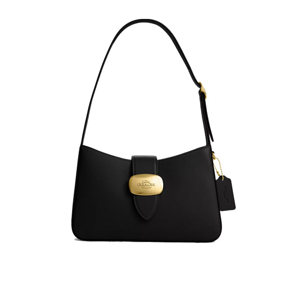 Coach Women's Eliza Shoulder Bag Gold/Black