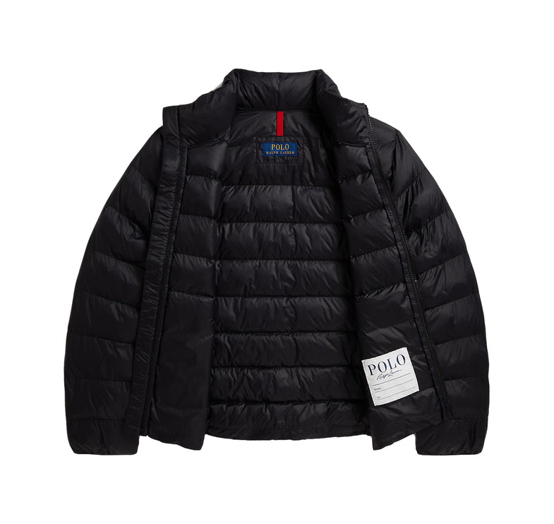 Polo Ralph Lauren Boy's The Colden Packable Quilted Jacket Polo Black
