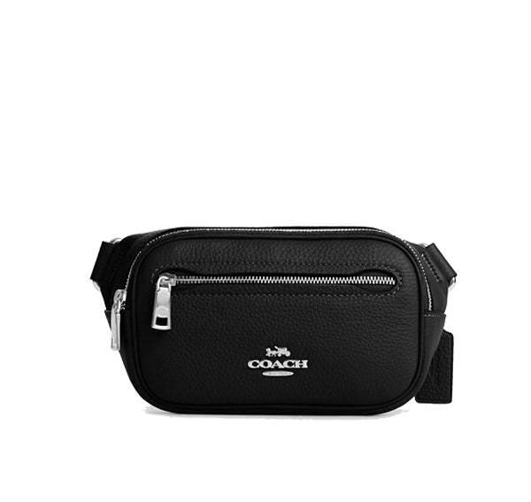 Coach Mini Belt Bag Silver/Black