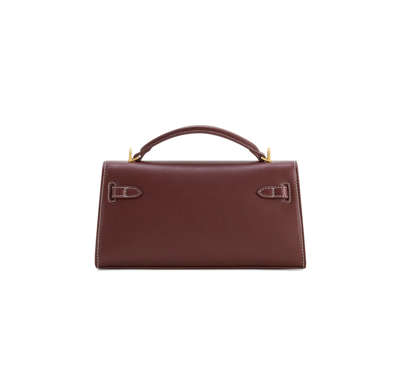 JW PEI Women's Noor Top Handle Bag Reddish Brown
