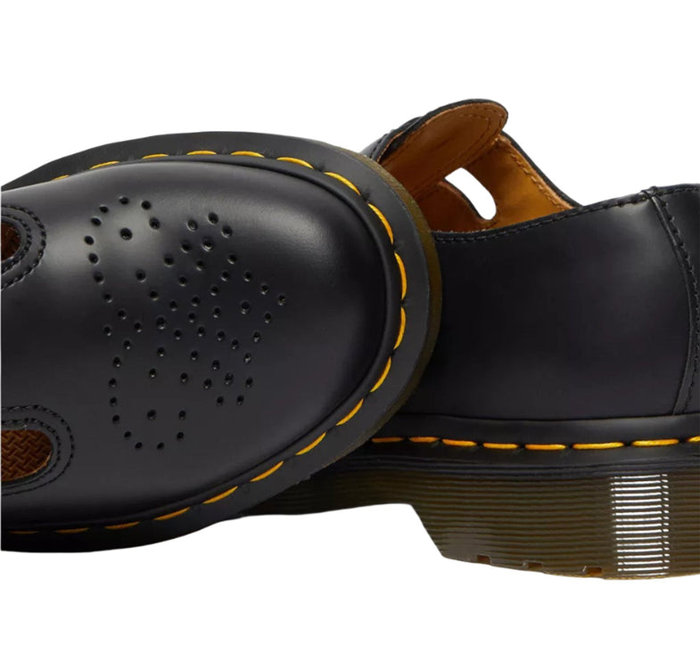 Dr. Martens Women's 8065 Smooth Leather Mary Jane Shoes Black