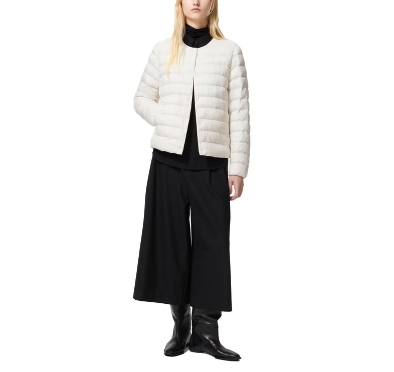 Uniqlo Women's Pufftech Compack Jacket 01 Off White