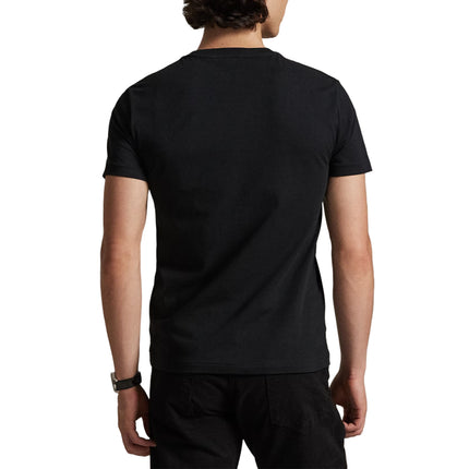 Polo Ralph Lauren Men's Polo Bear Cotton T-Shirt Polo Black