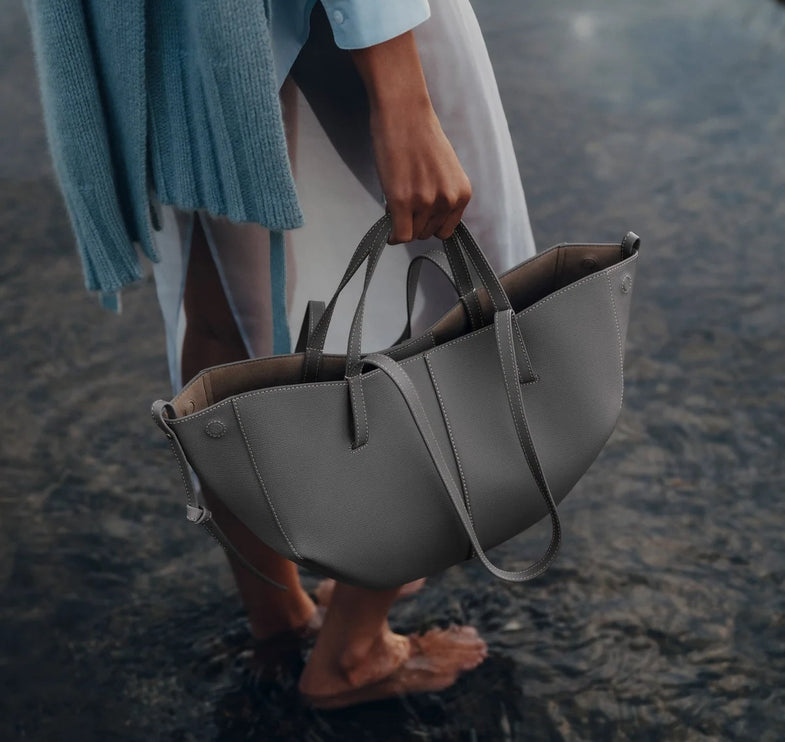 Polène Women's Cyme Mini Edition Textured Stone