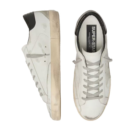 Golden Goose Women's Super Star with Black Heel Tab and Metal Stud Lettering