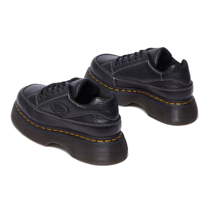 Dr. Martens Women's Buzz 5 Eye Milled Nappa Leather Shoes Black