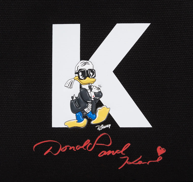 Disney x KARL LAGERFELD Unisex Mini Shopper Black