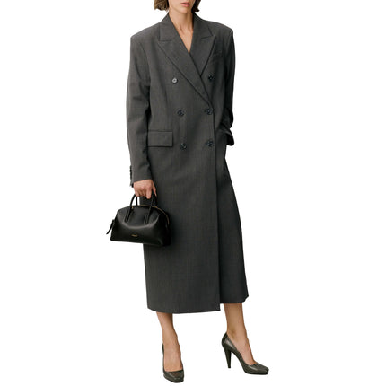 DeMellier London Women's The Small Stockholm Black Fine Grain