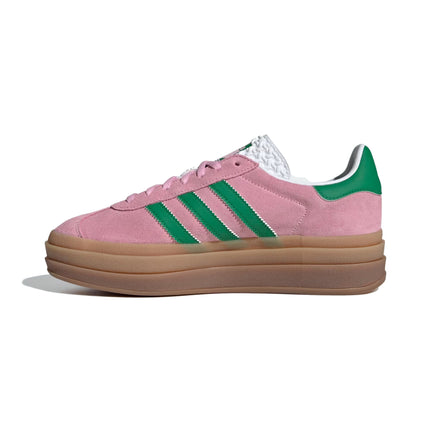 Adidas Women's Gazelle Bold True Pink/Green/Cloud White IE0420