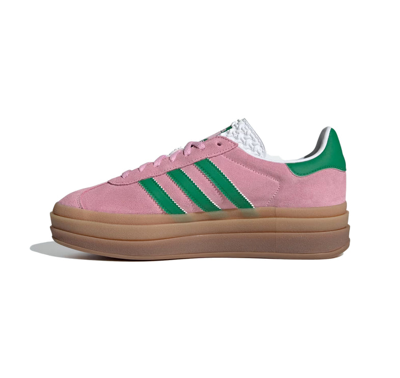 Adidas Women's Gazelle Bold True Pink/Green/Cloud White IE0420