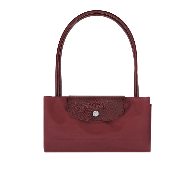 Longchamp Women's Le Pliage Green M Tote Bag Pomegranate