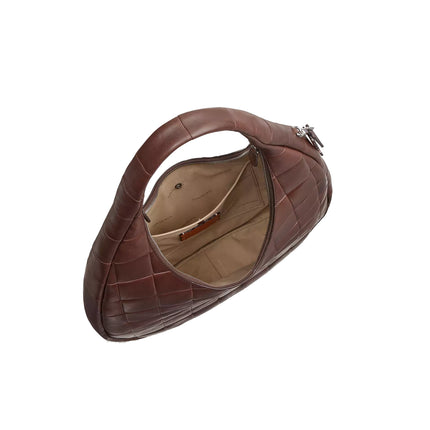Coach Women's Alter/Ego Large Crescent Shoulder Bag In Upcrafted Leather Maple