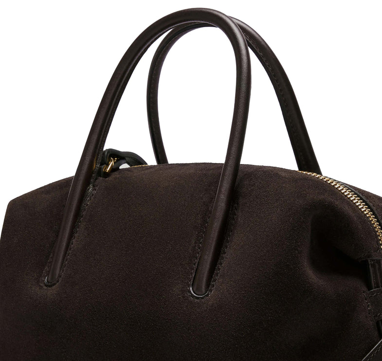 DeMellier London Women's The Small Stockholm Dark Chocolate Suede