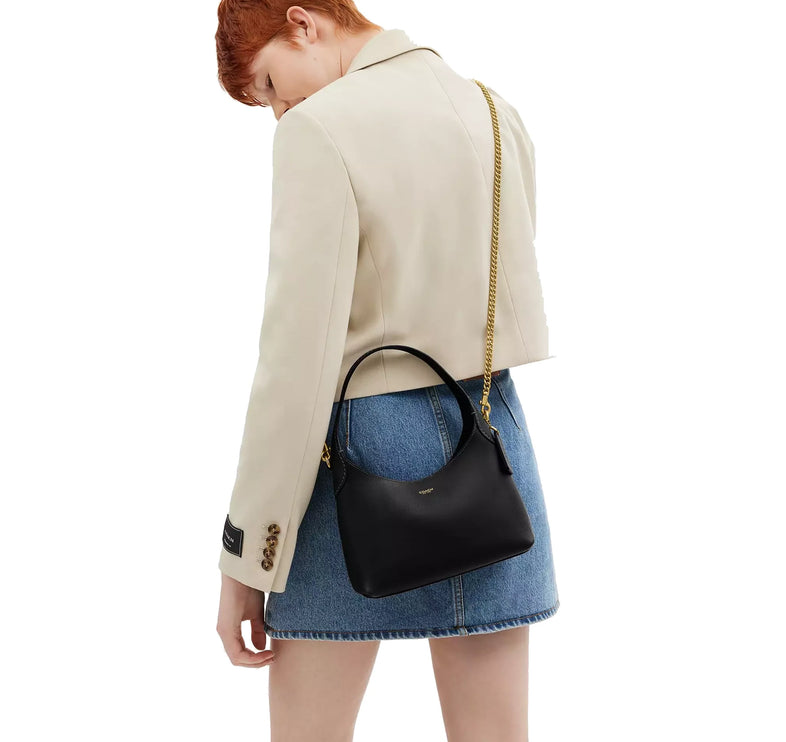 Coach Women's Brooklyn Shoulder Bag 23 Brass/Black