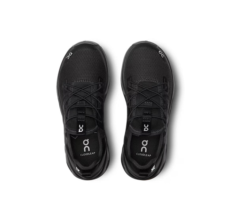 ON Little Kid's Cloudleap Black/Eclipse