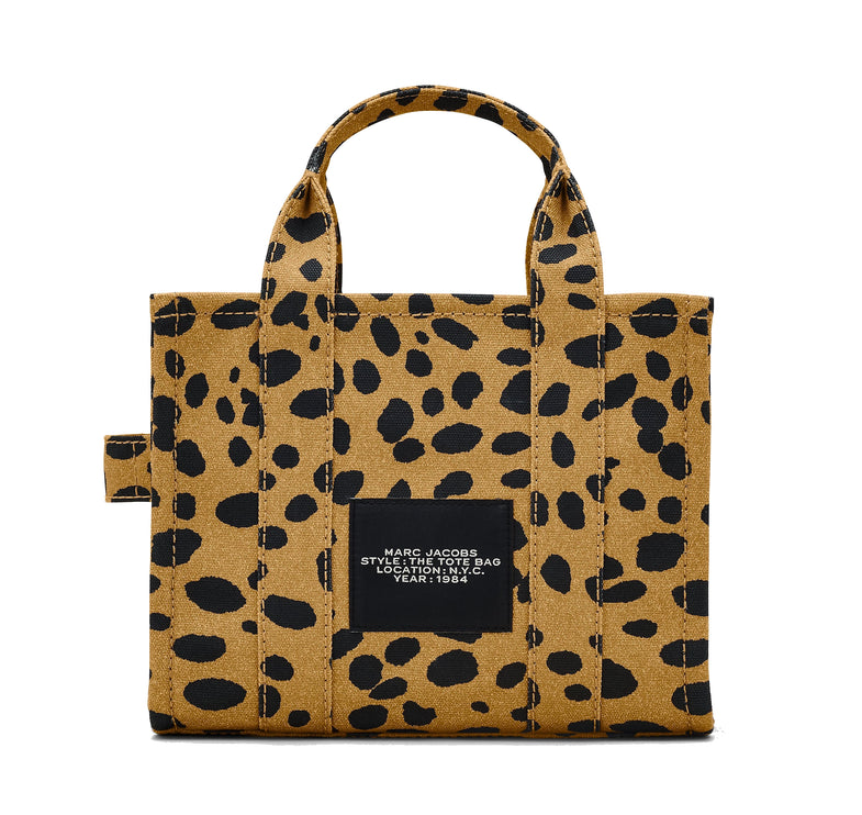 Marc Jacobs Women's The Cheetah Canvas Small Tote Bag Animal Print