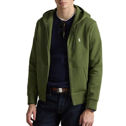 Polo Ralph Lauren Men's Double-Knit Full-Zip Hoodie Supply Olive
