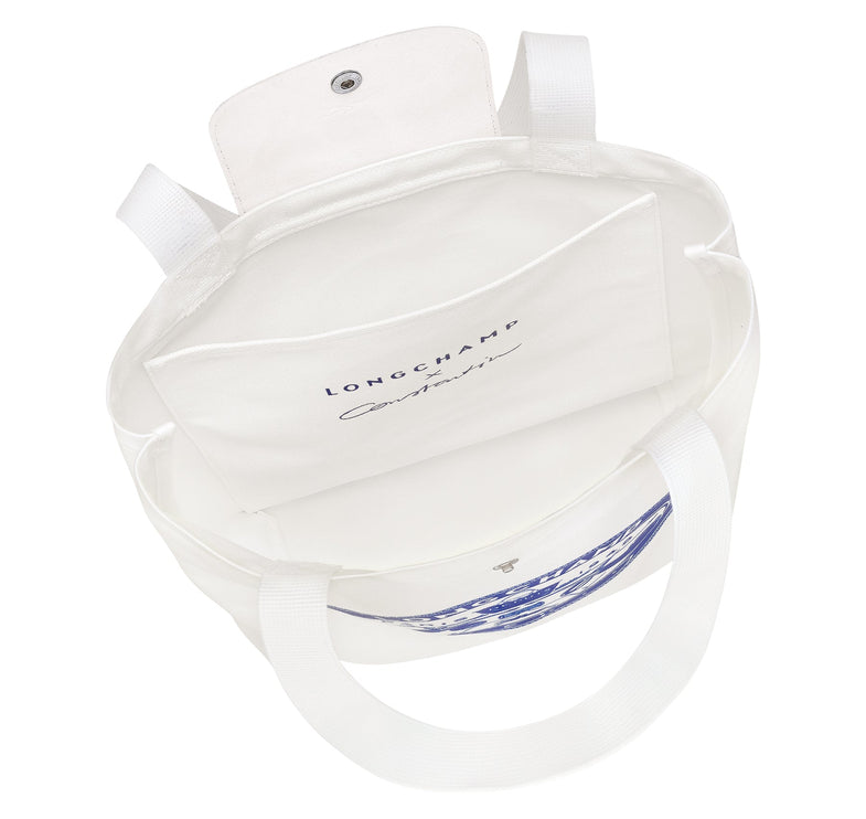 Longchamp Women's Le Pliage Collection M Tote Bag Ecru