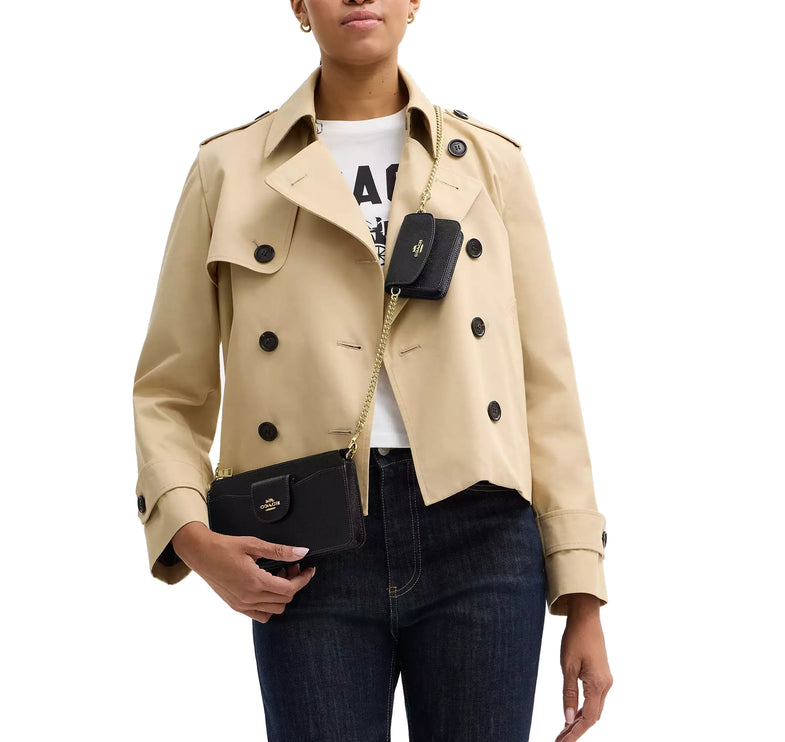 Coach Women's Poppy Crossbody Bag Gold/Black