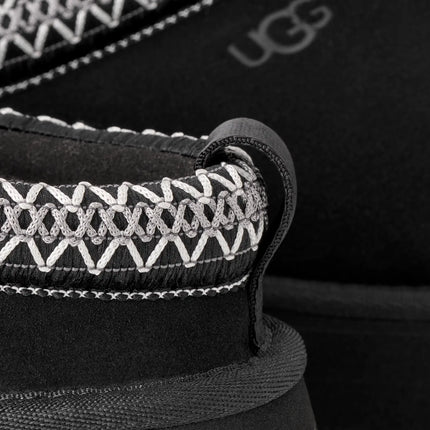 UGG Tazz II kadın terliği, siyah süet