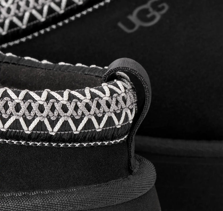UGG Tazz II kadın terliği, siyah süet