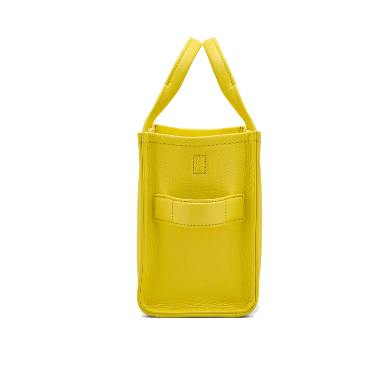 Marc Jacobs Women's The Leather Small Tote Bag Daisy Yellow