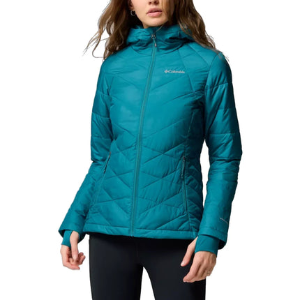 Columbia Women's Heavenly Hooded Jacket River Blue