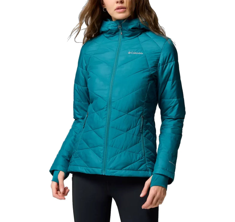 Columbia Women's Heavenly Hooded Jacket River Blue