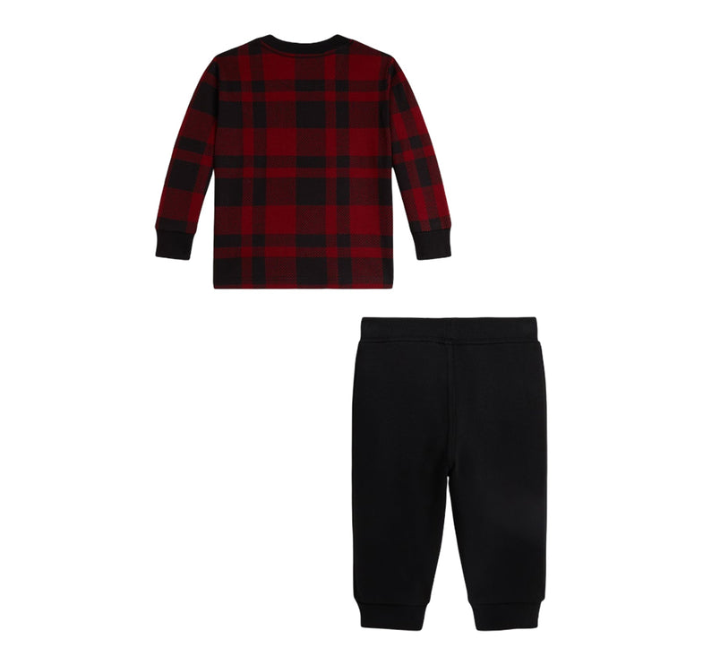 Polo Ralph Lauren Baby Polo Bear Jersey Tee & Fleece Pant Set Multi