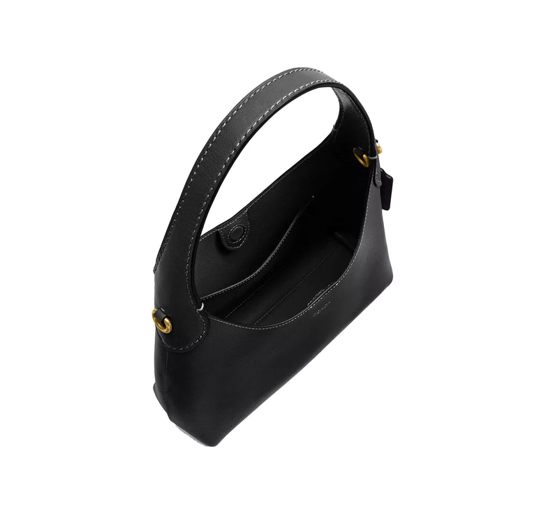 Coach Women's Brooklyn Shoulder Bag 23 Brass/Black