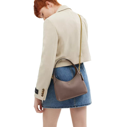 Coach Women's Brooklyn Shoulder Bag 23 Brass/Dark Stone