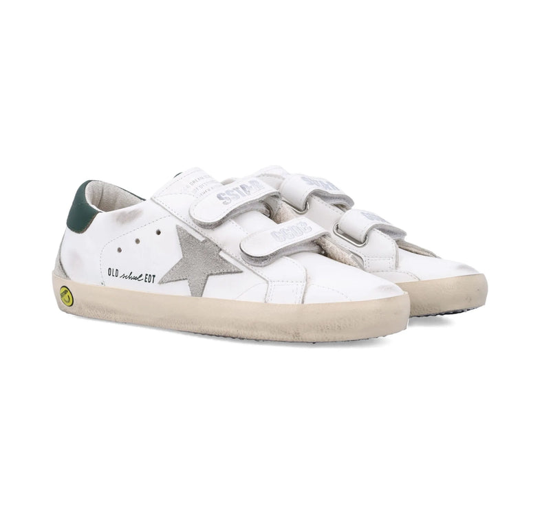 Golden Goose Grade School Old Sneakers White