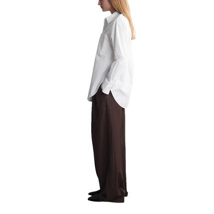 COS Women's Tailored Pima Cotton Shirt White