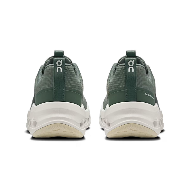 ON Big Kid's Cloudleap Olive/Ghost