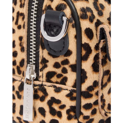 Dr. Martens Mini Top Handle Leopard Print Bag Black/Tan