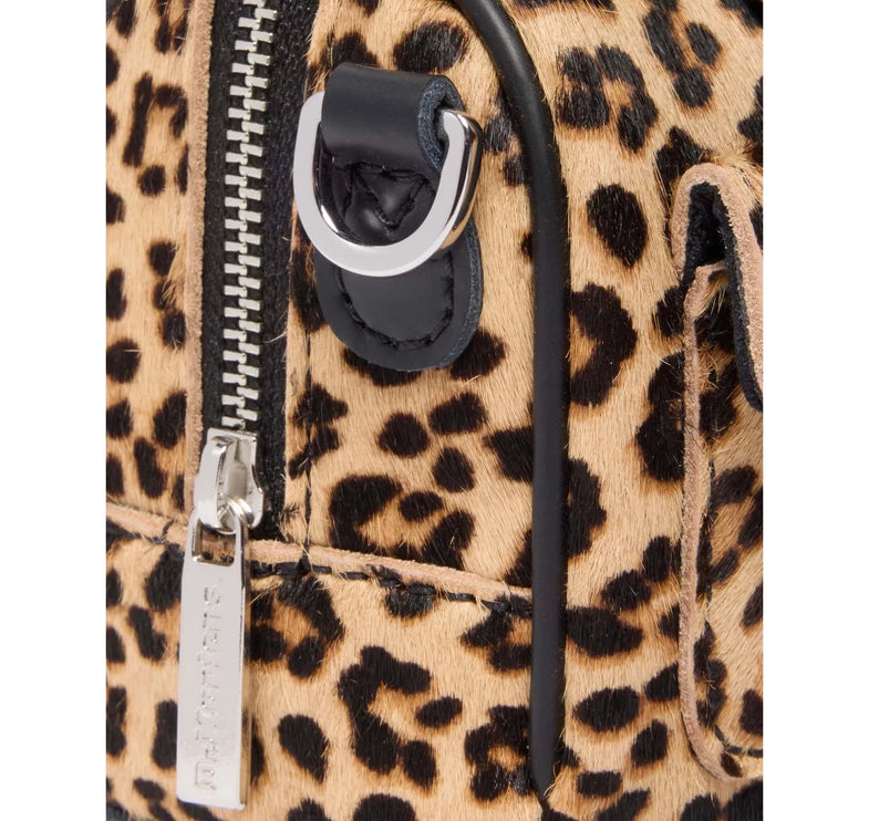 Dr. Martens Mini Top Handle Leopard Print Bag Black/Tan