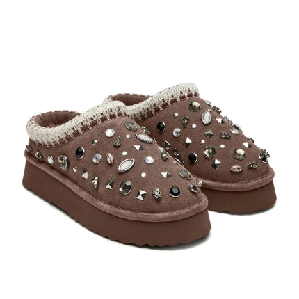 Steve Madden Women's SELENA-R Grey Suede Grey Suede