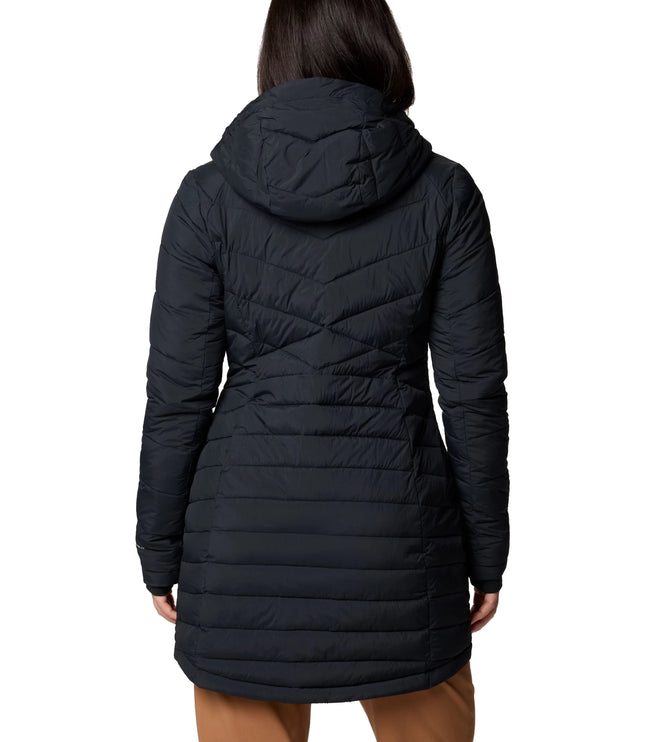 Columbia Women's Joy Peak II Mid Hooded Jacket Black