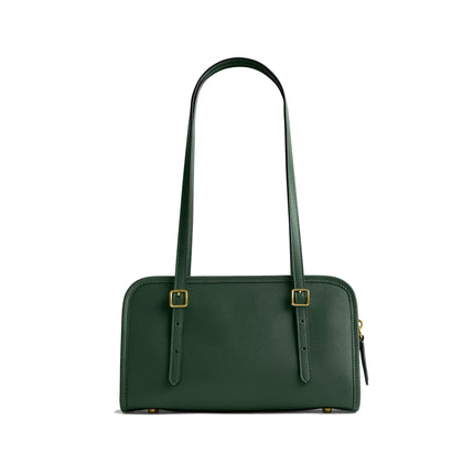 Coach Women's Swing Zip Bag Brass/Hunter Green