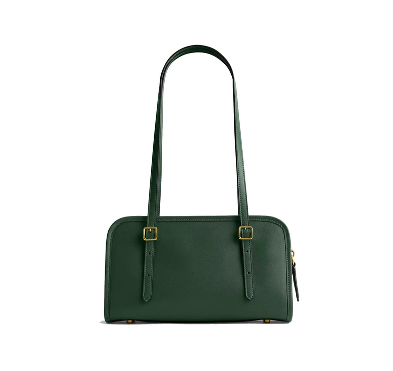 Coach Women's Swing Zip Bag Brass/Hunter Green