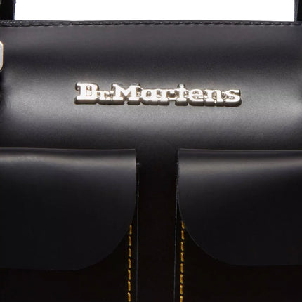 Dr. Martens Kiev Leather Top Handle Bag Black