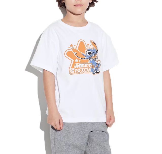 Uniqlo Kid's Disney UT Short Sleeve Graphic T-Shirt 00 White